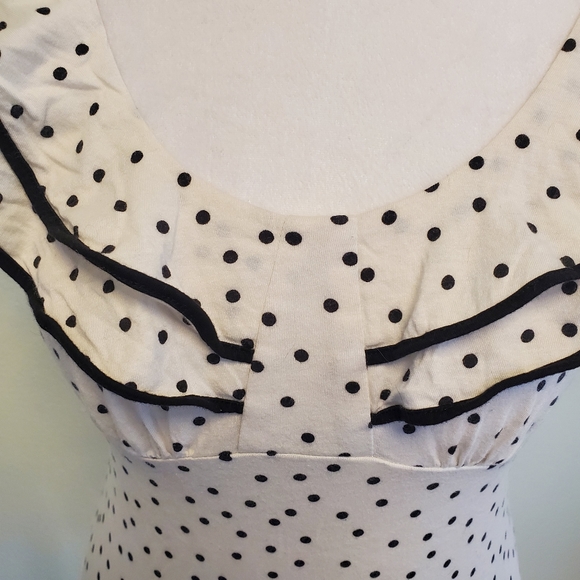 Elle polka dot ruffle top - Picture 2 of 8